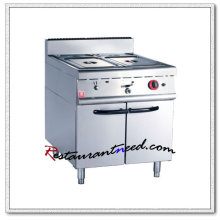 K007 con calentador eléctrico o de gas Bain Marie para gabinete